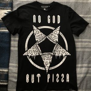 KillStar Pizza Pentagram Shirt